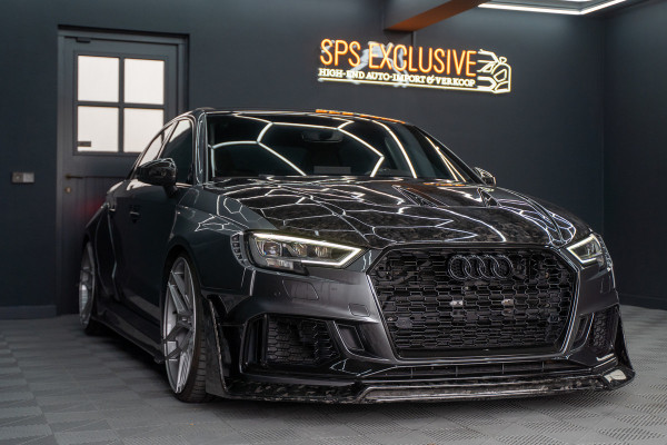 Audi A3 Limousine 2.5 TFSI RS 3 quattro Widebody / TTE700 / Full PPF / B&O / Pano / IPE Titanium uitlaat / VC / Custom RS3 VOL Stage 3