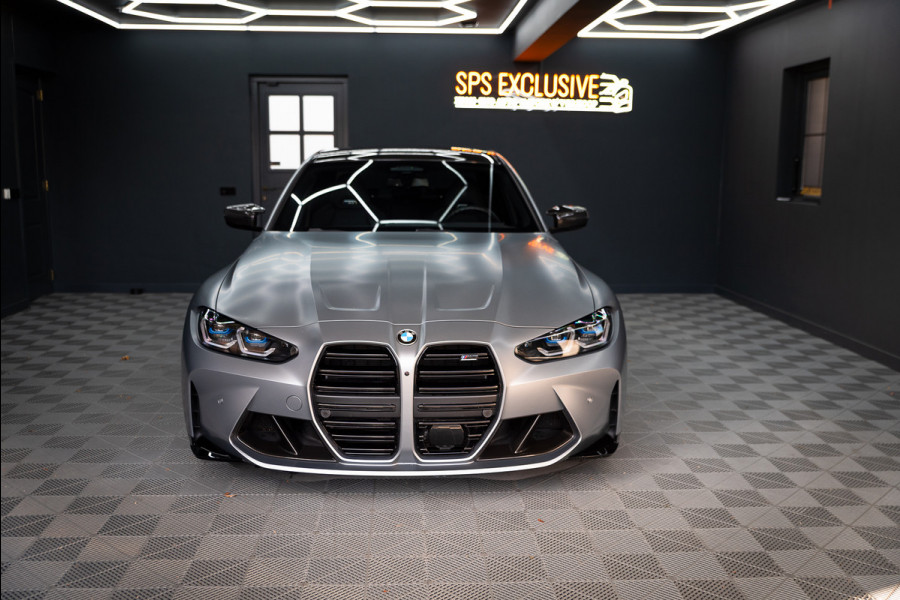 BMW 3 Serie M3 xDrive Competition / Frozen / Carbon / H&K / Laser / ACC / Curved display / Stoelverk. / Garantie