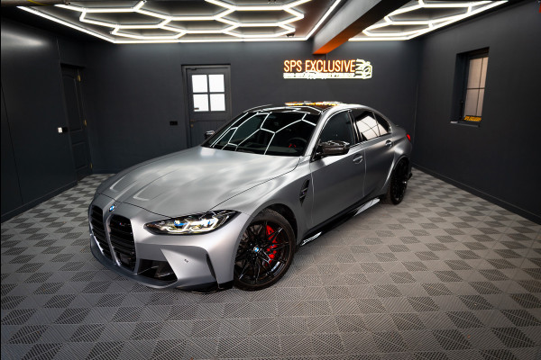 BMW 3 Serie M3 xDrive Competition / Frozen / Carbon / H&K / Laser / ACC / Curved display / Stoelverk. / Garantie