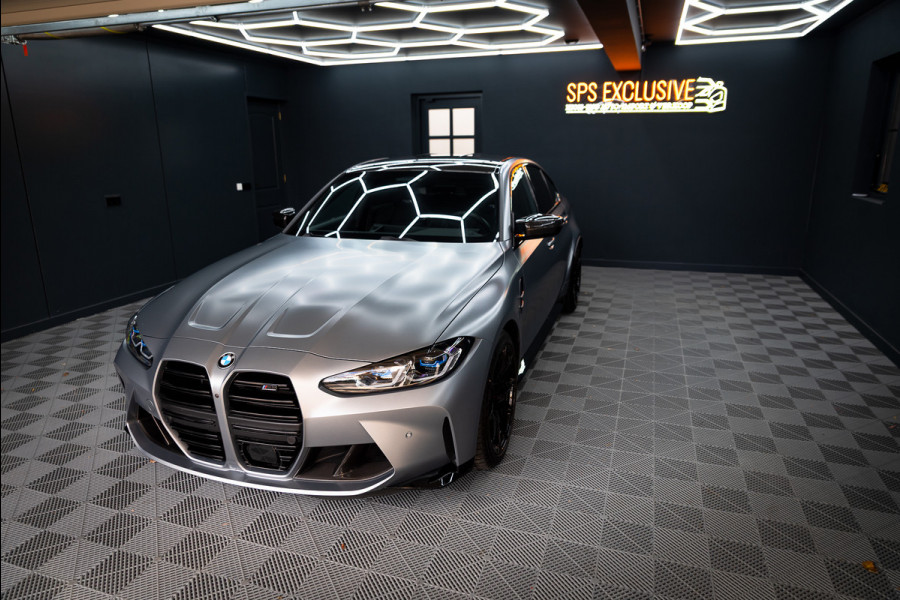 BMW 3 Serie M3 xDrive Competition / Frozen / Carbon / H&K / Laser / ACC / Curved display / Stoelverk. / Garantie