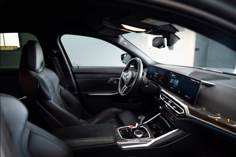 BMW 3 Serie M3 xDrive Competition / Frozen / Carbon / H&K / Laser / ACC / Curved display / Stoelverk. / Garantie