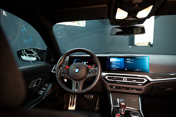 BMW 3 Serie M3 xDrive Competition / Frozen / Carbon / H&K / Laser / ACC / Curved display / Stoelverk. / Garantie