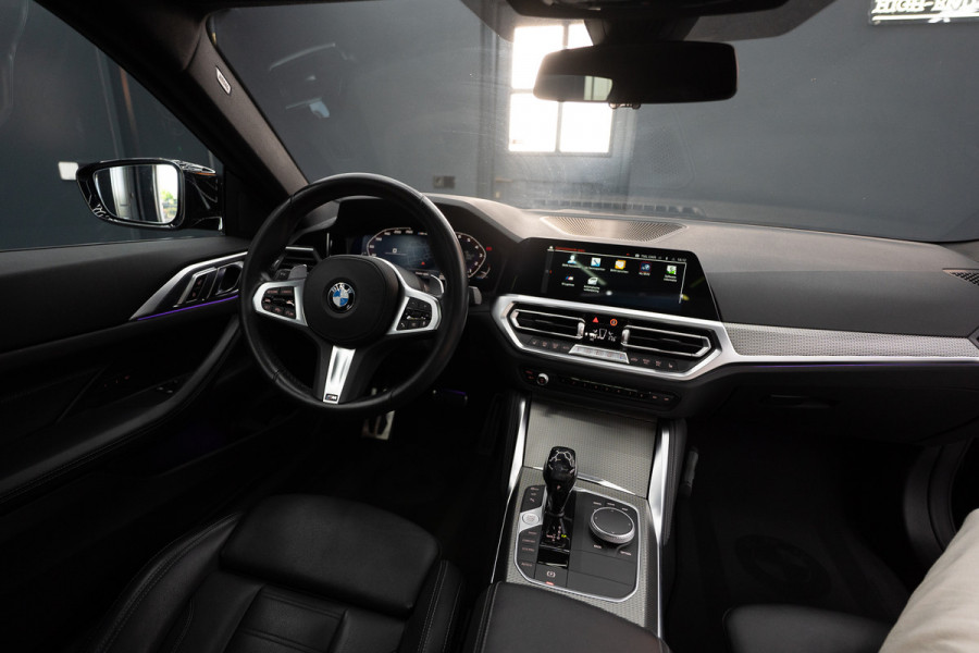 BMW 4 Serie Coupé M440i xDrive High Executive / Adaptive / Pano / 360 / Individual / Stoelverwarming / Memory / Carplay