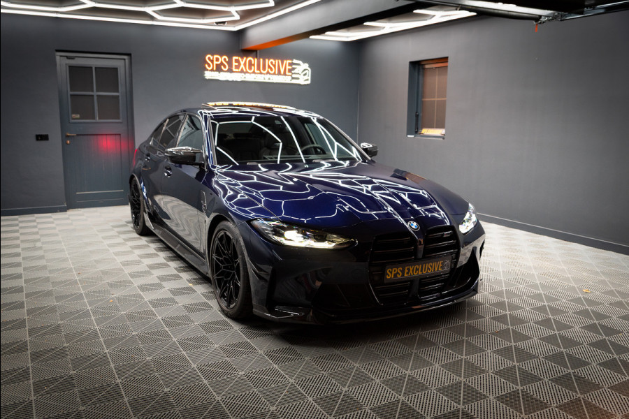 BMW 3 Serie M3 xDrive Competition / M-perf.parts / Pano / Carbon / Stoelverk. / H&k / HuD / Individual