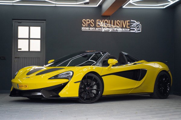 McLaren 570S Spider 570S / Lift / Keramisch / Novitec / Elite paint / Memory / Bowers & Wilkins / Soft close / Camera / LoJack Launch Edition Spider