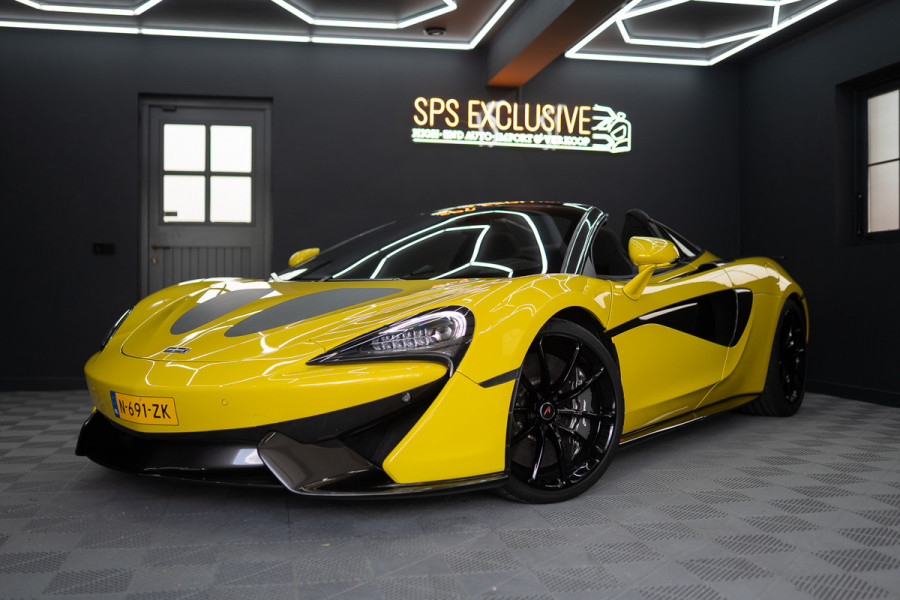 McLaren 570S Spider 570S / Lift / Keramisch / Novitec / Elite paint / Memory / Bowers & Wilkins / Soft close / Camera / LoJack Launch Edition Spider