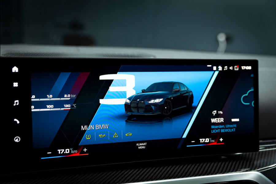 BMW 3 Serie M3 xDrive Competition / M-perf.parts / Pano / Carbon / Stoelverk. / H&k / HuD / Individual