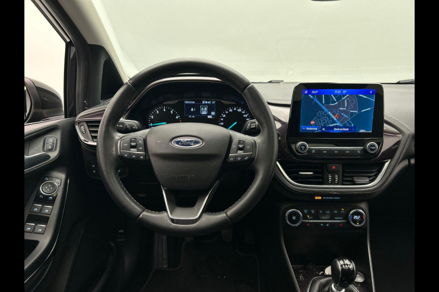 Ford Fiesta 1.0 EcoBoost Vignale Carplay Panorma-dak Stoel/Stuur Verwarming Cruise Climate Control Camera