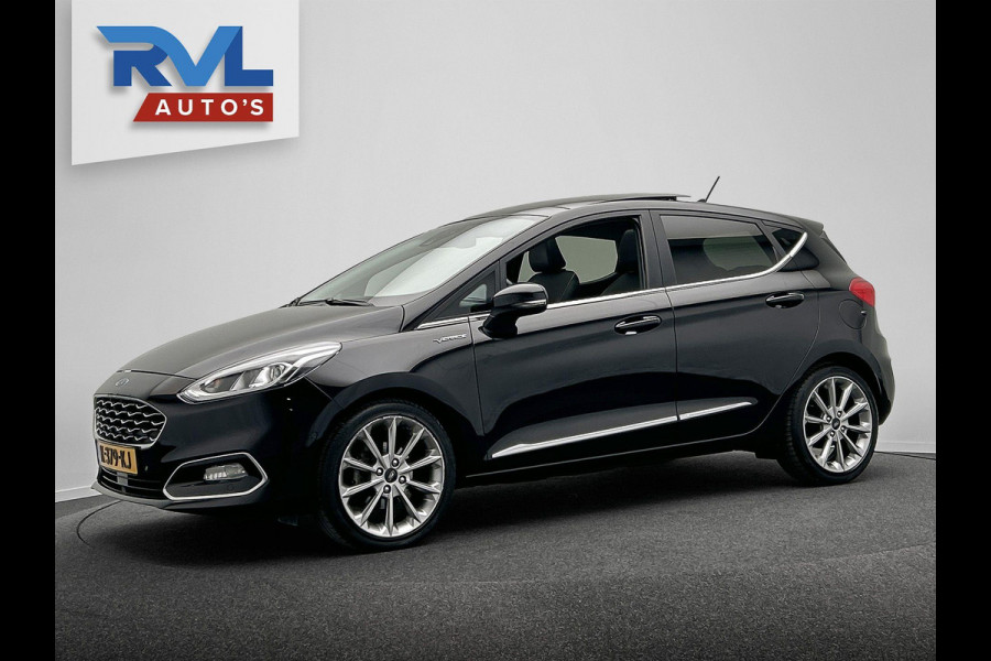 Ford Fiesta 1.0 EcoBoost Vignale Carplay Panorma-dak Stoel/Stuur Verwarming Cruise Climate Control Camera