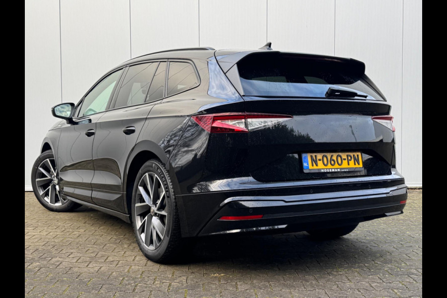Škoda ENYAQ iV SPORTLINE PANORAMADAK SOH 93,3% STOELVERWARMING WARMTEPOMP NAP 1 EIGENAAR CARPLAY