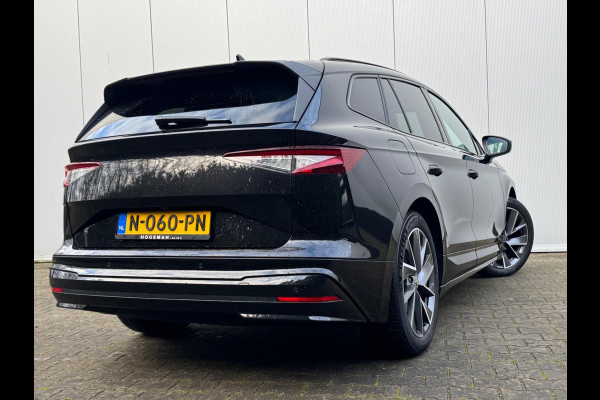 Škoda ENYAQ iV SPORTLINE PANORAMADAK SOH 93,3% STOELVERWARMING WARMTEPOMP NAP 1 EIGENAAR CARPLAY