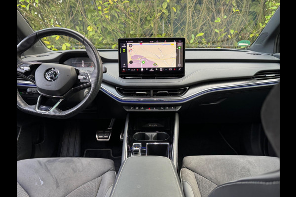 Škoda ENYAQ iV SPORTLINE PANORAMADAK SOH 93,3% STOELVERWARMING WARMTEPOMP NAP 1 EIGENAAR CARPLAY