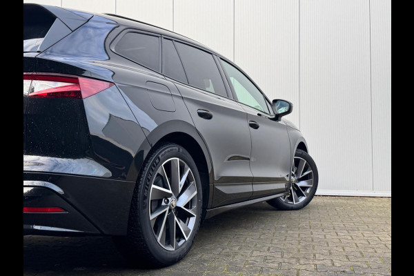 Škoda ENYAQ iV SPORTLINE PANORAMADAK SOH 93,3% STOELVERWARMING WARMTEPOMP NAP 1 EIGENAAR CARPLAY