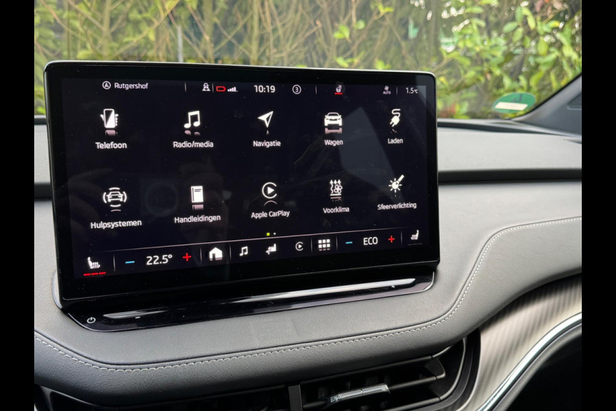 Škoda ENYAQ iV SPORTLINE PANORAMADAK SOH 93,3% STOELVERWARMING WARMTEPOMP NAP 1 EIGENAAR CARPLAY
