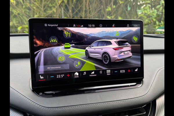 Škoda ENYAQ iV SPORTLINE PANORAMADAK SOH 93,3% STOELVERWARMING WARMTEPOMP NAP 1 EIGENAAR CARPLAY