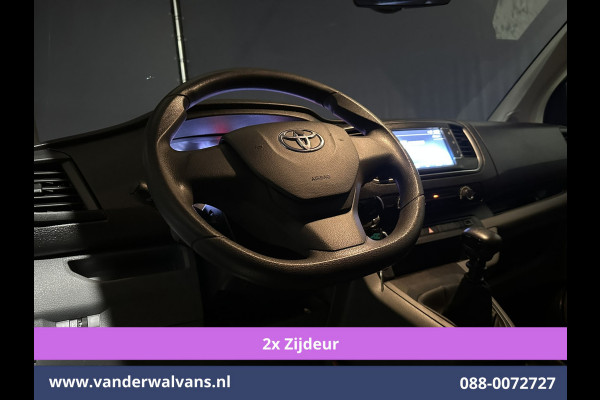 Toyota ProAce Worker 2.0 D-4D 145pk L3H1 Inrichting Euro6 Airco | 2x zijdeur | Apple Carplay | Cruisecontrol Android Auto, Parkeersensoren, Bijrijdersbank, 2500kg trekvermogen