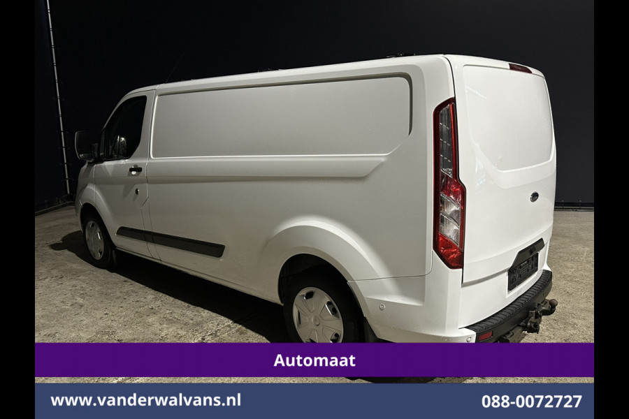 Ford Transit Custom 2.0 TDCI 131pk Automaat L2H1 Euro6 Airco | Camera | Apple Carplay | LED | Cruisecontrol | Trekhaak Android Auto, Stoelverwarming, Verwarmde voorruit, Dakdragers, Parkeersensoren, Bijrijdersbank, Achterklep