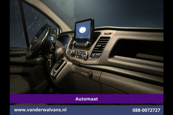 Ford Transit Custom 2.0 TDCI 131pk Automaat L2H1 Euro6 Airco | Camera | Apple Carplay | LED | Cruisecontrol | Trekhaak Android Auto, Stoelverwarming, Verwarmde voorruit, Dakdragers, Parkeersensoren, Bijrijdersbank, Achterklep