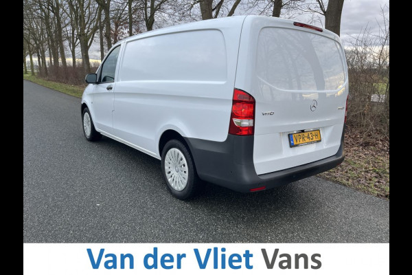 Mercedes-Benz Vito 114 CDI E6 Automaat Lang BPM Vrij! Lease €403p/m, Aluca inrichting, Airco, Carplay, PDC V+A, Onderhoudshistorie aanwezig