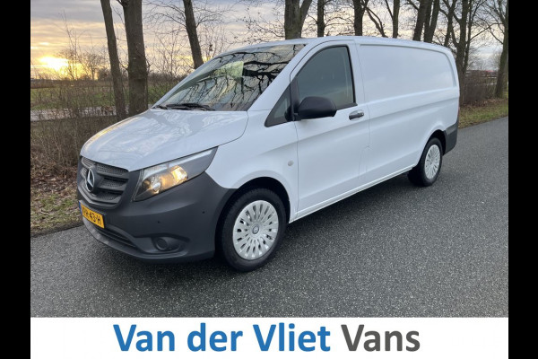 Mercedes-Benz Vito 114 CDI E6 Automaat Lang BPM Vrij! Lease €403p/m, Aluca inrichting, Airco, Carplay, PDC V+A, Onderhoudshistorie aanwezig