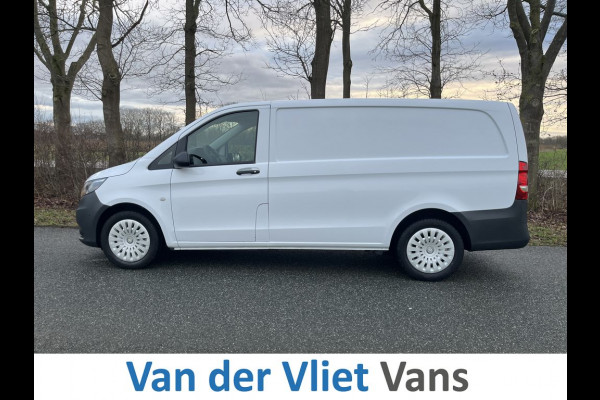 Mercedes-Benz Vito 114 CDI E6 Automaat Lang BPM Vrij! Lease €403p/m, Aluca inrichting, Airco, Carplay, PDC V+A, Onderhoudshistorie aanwezig