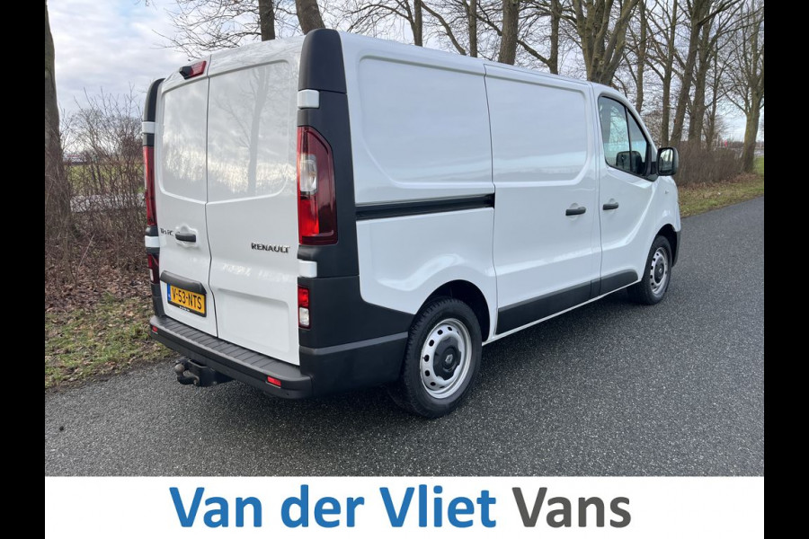 Renault Trafic 1.6 dCi 126pk E6 Comfort 3-zits BPM Vrij! Lease €296 p/m, Airco, Trekhaak, PDC, 2x Schuifdeur, Cruise controle, Onderhoudshistorie aanwezig