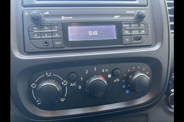 Renault Trafic 1.6 dCi 126pk E6 Comfort 3-zits BPM Vrij! Lease €296 p/m, Airco, Trekhaak, PDC, 2x Schuifdeur, Cruise controle, Onderhoudshistorie aanwezig