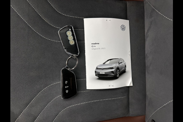 Volkswagen ID.4 First 77 kWh [ 3-Fase ] {SOH-83%} (INCL-BTW) *LEATHER-MICROFIBRE | FULL-LED | ADAPTIVE-CRUISE | HEATED-COMFORTSEATS | DIGI-COCKPIT | AMBIENTLIGHT | NAVI-FULLMAP | PDC | TOWBAR | PRIVACY-GLASS | CAMERA | 20''ALU*