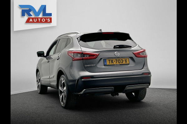 Nissan QASHQAI 1.2 Tekna Leder Navigatie Panoramadak Stoelverwarming Keyless Lane Assist Trekhaak Cruise Climate Control