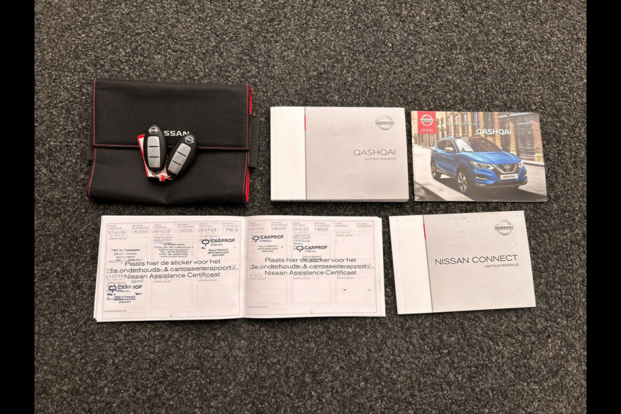 Nissan QASHQAI 1.2 Tekna Leder Navigatie Panoramadak Stoelverwarming Keyless Lane Assist Trekhaak Cruise Climate Control