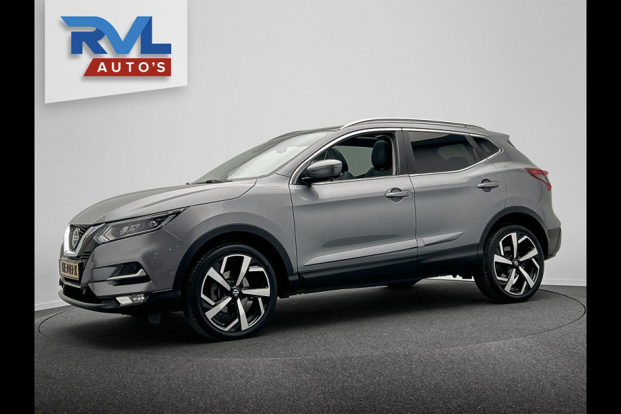 Nissan QASHQAI 1.2 Tekna Leder Navigatie Panoramadak Stoelverwarming Keyless Lane Assist Trekhaak Cruise Climate Control