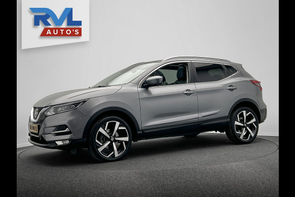 Nissan QASHQAI 1.2 Tekna Leder Navigatie Panoramadak Stoelverwarming Keyless Lane Assist Trekhaak Cruise Climate Control