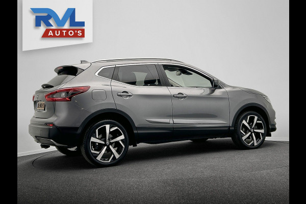 Nissan QASHQAI 1.2 Tekna Leder Navigatie Panoramadak Stoelverwarming Keyless Lane Assist Trekhaak Cruise Climate Control