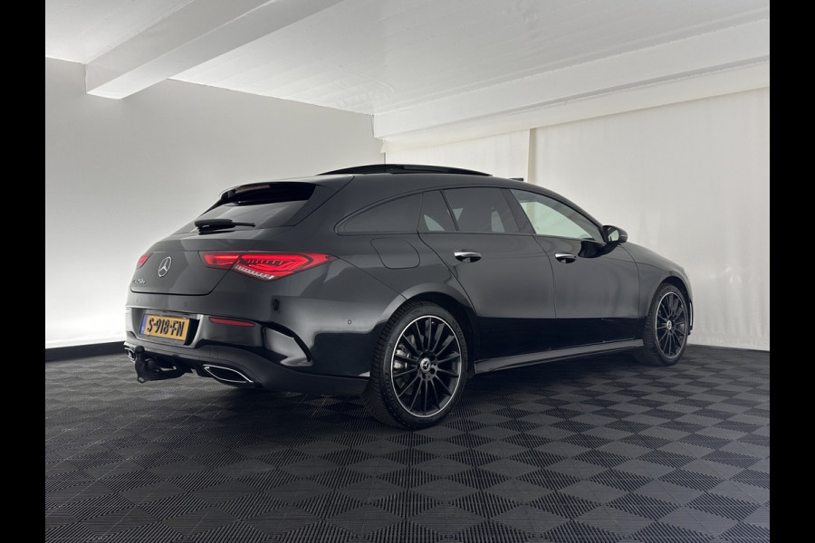 Mercedes-Benz CLA-Klasse Shooting Brake 250 e AMG Line ( Plug-in ) (INCL.BTW) *PANO | LEATHER-MICROFIBRE | MULTIBEAM-LED | AMBIENT-LIGT | BLIND-SPOT | HEATED-SPORTSEATS | WIDE-SCREEN-DIGICOCKPIT | DAB+ | NAVI-FULLMAP | CAMERA | PRIVACY-GLASS | TOWBAR | 19''A