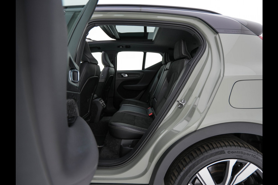 Volvo XC40 Recharge P8 AWD R-Design [ 3-Fase ] {SOH-90%} (INCL-BTW) Aut. *PANO | LEATHER-ALCANTARA | ADAPTIVE-CRUISE | DIGI-COCKPIT | FULL-LED | HARMAN/KARDON | CAMERA | NAVI-FULLMAP | ECC | PDC | KEYLESS | HEATED-SPORTSEATS | TOWBAR | 20''ALU*