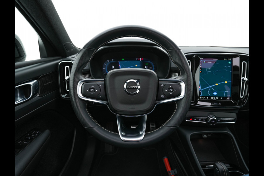 Volvo XC40 Recharge P8 AWD R-Design [ 3-Fase ] {SOH-90%} (INCL-BTW) Aut. *PANO | LEATHER-ALCANTARA | ADAPTIVE-CRUISE | DIGI-COCKPIT | FULL-LED | HARMAN/KARDON | CAMERA | NAVI-FULLMAP | ECC | PDC | KEYLESS | HEATED-SPORTSEATS | TOWBAR | 20''ALU*