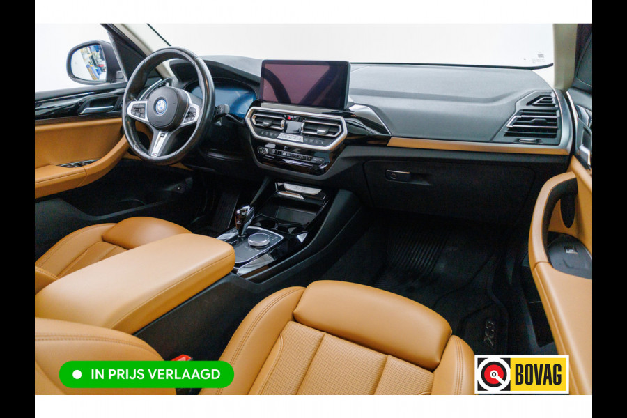 BMW X3 xDrive30e 293 PK automaat | LCI FACELIFT | Elec. trekhaak | Panoramadak | Stoel- & stuurverw. | Elec. klep, Navigatie, App. connect