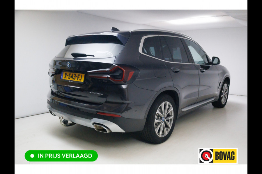 BMW X3 xDrive30e 293 PK automaat | LCI FACELIFT | Elec. trekhaak | Panoramadak | Stoel- & stuurverw. | Elec. klep, Navigatie, App. connect