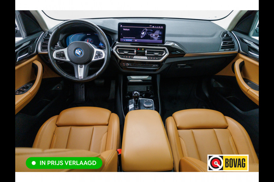 BMW X3 xDrive30e 293 PK automaat | LCI FACELIFT | Elec. trekhaak | Panoramadak | Stoel- & stuurverw. | Elec. klep, Navigatie, App. connect