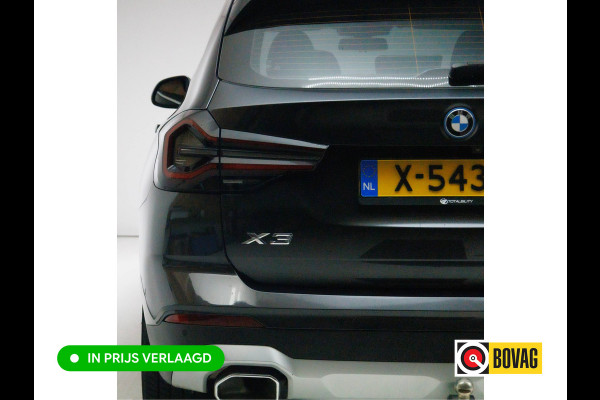 BMW X3 xDrive30e 293 PK automaat | LCI FACELIFT | Elec. trekhaak | Panoramadak | Stoel- & stuurverw. | Elec. klep, Navigatie, App. connect