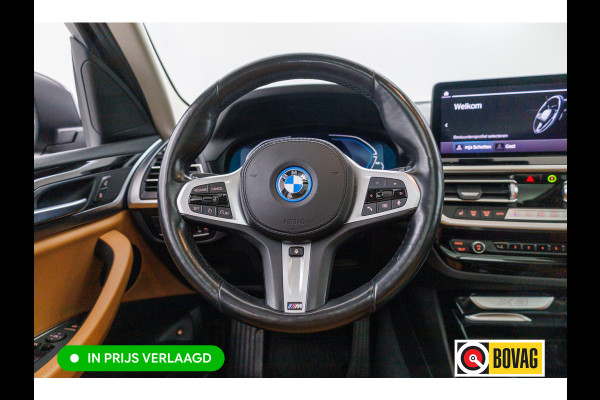 BMW X3 xDrive30e 293 PK automaat | LCI FACELIFT | Elec. trekhaak | Panoramadak | Stoel- & stuurverw. | Elec. klep, Navigatie, App. connect