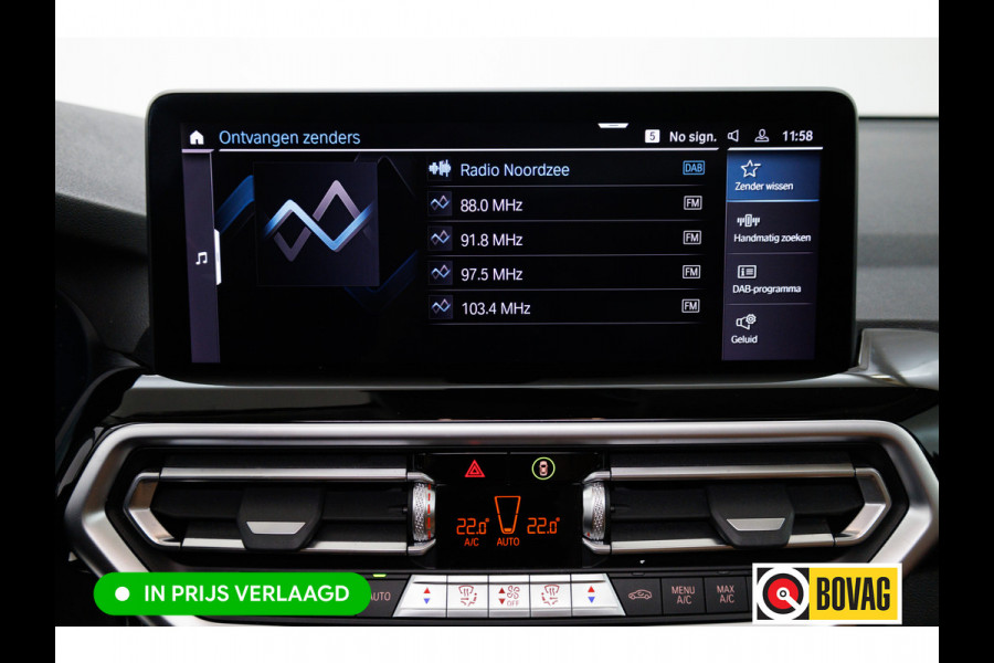 BMW X3 xDrive30e 293 PK automaat | LCI FACELIFT | Elec. trekhaak | Panoramadak | Stoel- & stuurverw. | Elec. klep, Navigatie, App. connect