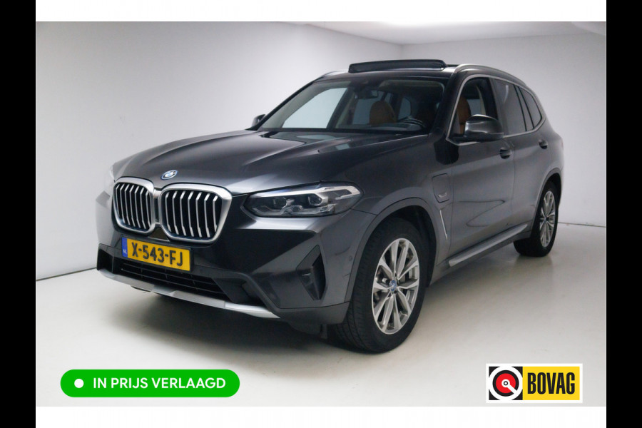 BMW X3 xDrive30e 293 PK automaat | LCI FACELIFT | Elec. trekhaak | Panoramadak | Stoel- & stuurverw. | Elec. klep, Navigatie, App. connect