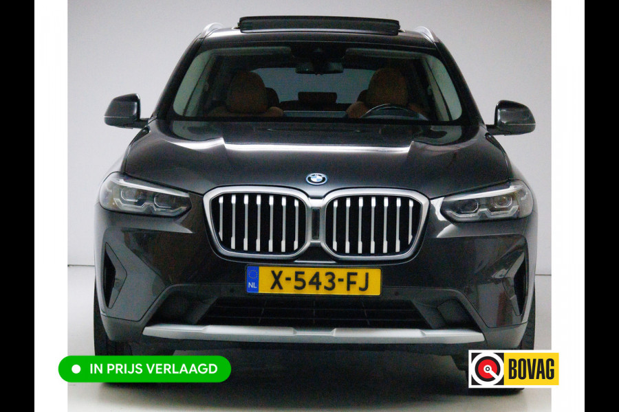 BMW X3 xDrive30e 293 PK automaat | LCI FACELIFT | Elec. trekhaak | Panoramadak | Stoel- & stuurverw. | Elec. klep, Navigatie, App. connect