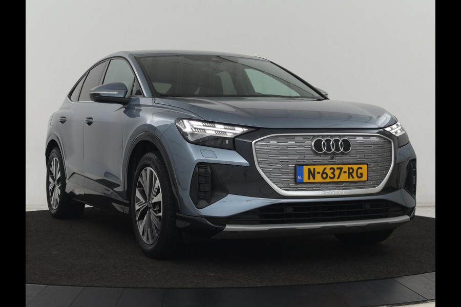 Audi Q4 Sportback e-tron 40 Launch Edition Advanced 77 kWh | Stoelverwarming | Adaptive cruise | Camera | SONOS Sound | Matrix LED | Carplay | Navigatie | Virtual Cockpit | Sportstoelen