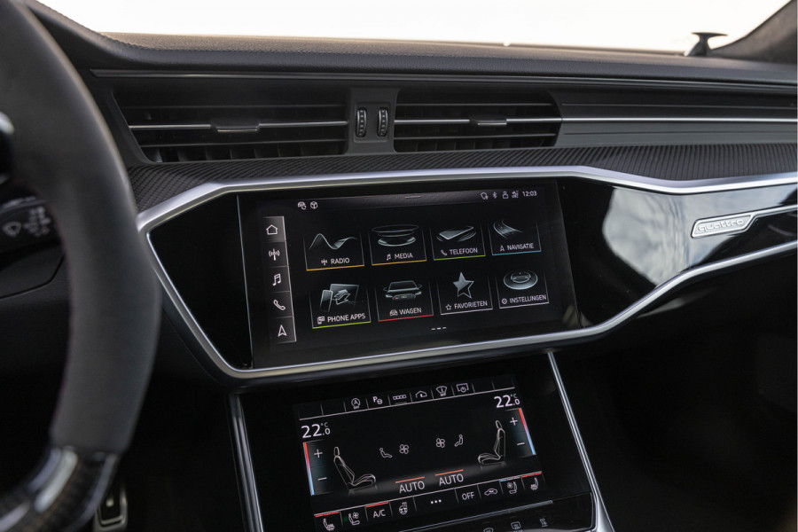 Audi RS6 Avant 4.0TFSI 700pk Quattro ABT Keramisch B&O Advanced Standkachel Pano