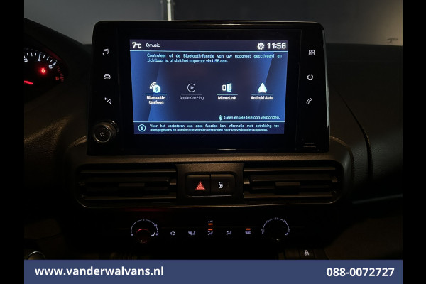 Peugeot Partner 1.5 BlueHDI L1H1 Euro6 Airco | Apple Carplay | Android Auto | Cruisecontrol Trekhaak, Parkeersensoren