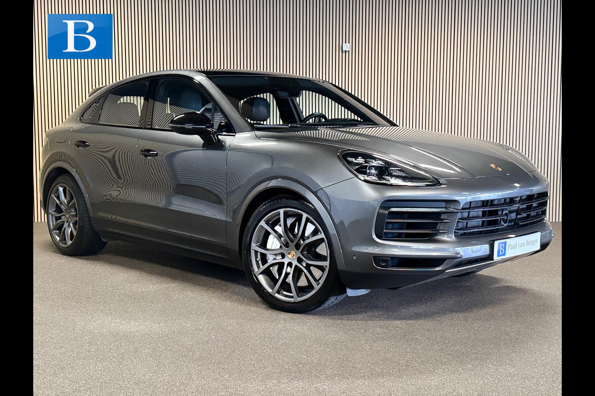 Porsche Cayenne Coupé 3.0 E-HYBRID-NPR € 164.000- BURMESTER-14 VOUDIG-HEAD UP-MASSAGE-EXTREEM COMPLEET