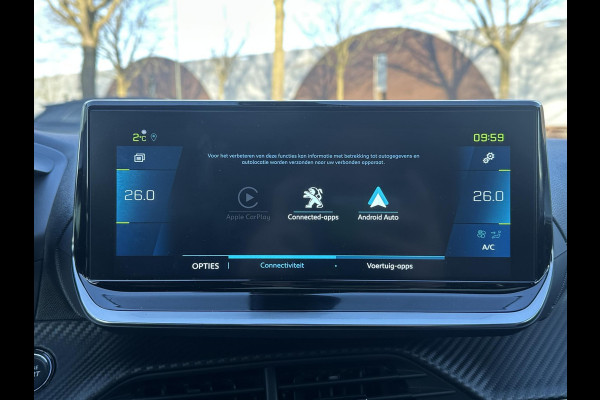 Peugeot e-2008 EV GT Pack 50 kWh SOH 90% | 3-Fase boordlader | Warmtepomp | Open Panoramadak | Camera | Stoelverwarming | Adaptieve Cruise Control | Full Option | Dealeronderhouden | Inclusief 12 mnd BOVAG garantie |