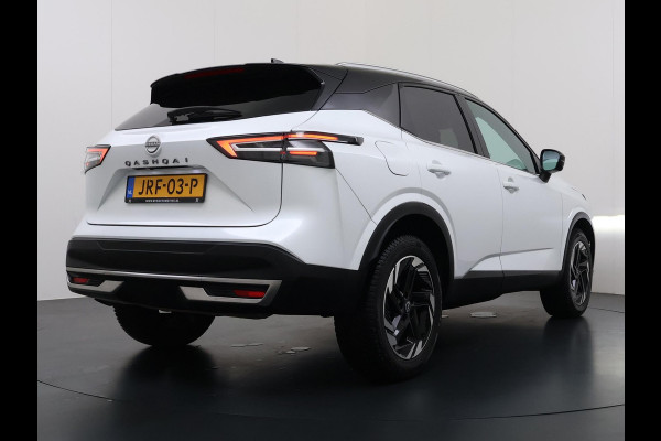 Nissan QASHQAI 1.3 MHEV Xtronic N-Connecta 1.3 MHEV Xtronic N-Connecta | FABRIEKSGARANTIE| PANO| VOORRUITVERWARMING| STOEL + STUUR VERWARMING| 360 CAMERA| DODE HOEK| HEAD-UP| ELEK. ACHTERKLEP